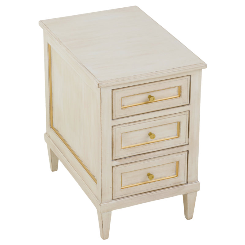 Matteo End Table, Champagne Mist