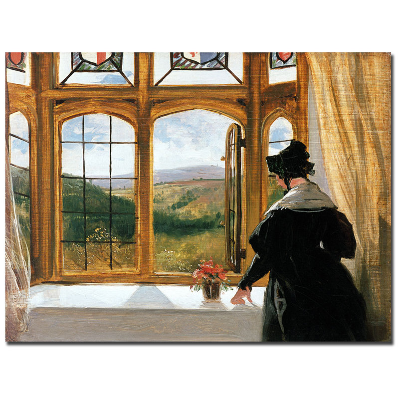 "Duchess of Abecorn" by Sir Edwin Landseer Painting Print on Wrapped Canvas, 18" H x 24" W x 2" D