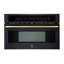 Oliena Espresso Black 30 Inch Built-In Microwave Convection Oven, 1.6 cu.ft., 1000W/1750W
