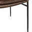Chaise d'appoint en cuir Mayer-164675971