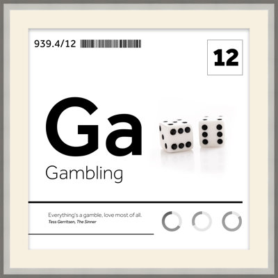 The Periodic Table 4 Framed Graphic Art