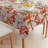 Rectangular Tablecloth, 100% Cotton, Floral 228-1464640847