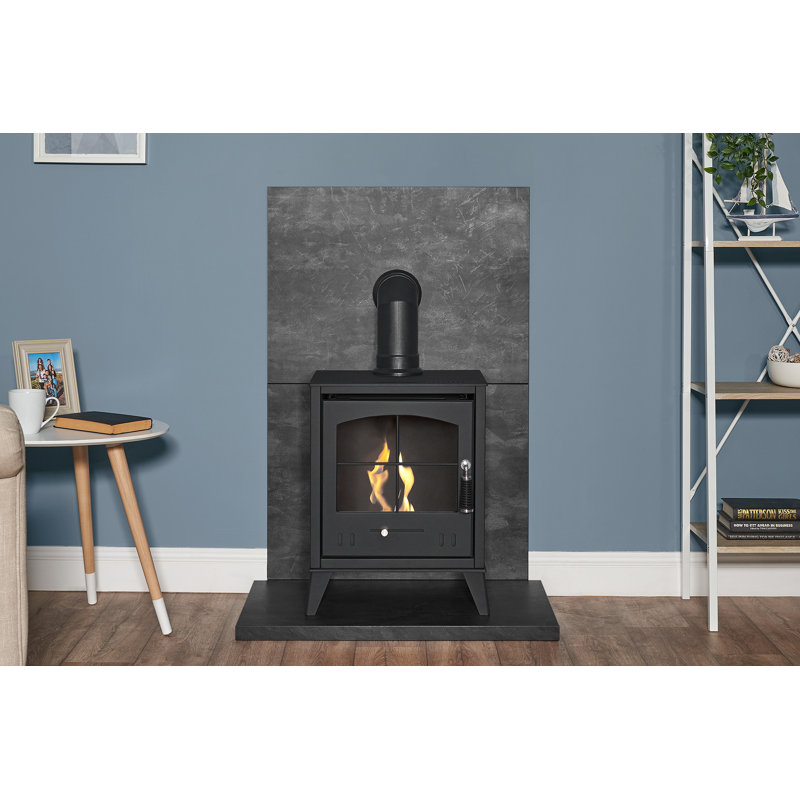 Adel Belfry Heating 45.7 cm W Black Bio-Ethanol Stove