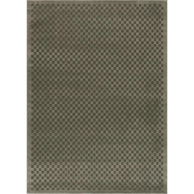 Tapis gris / vert Chaki Duggans
