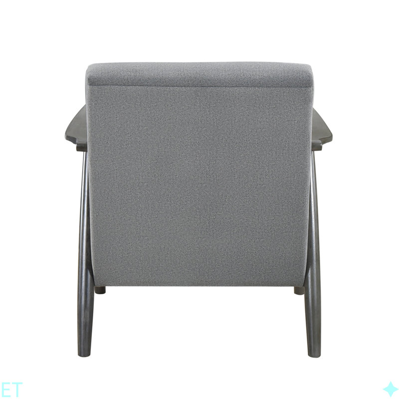 Fauteuil d'appoint décontracté 1pc, Velours gris velours