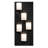 Octavia Steel Flush Mounted Sconce