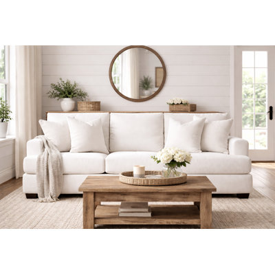 Emilio 90'' Upholstered Sofa