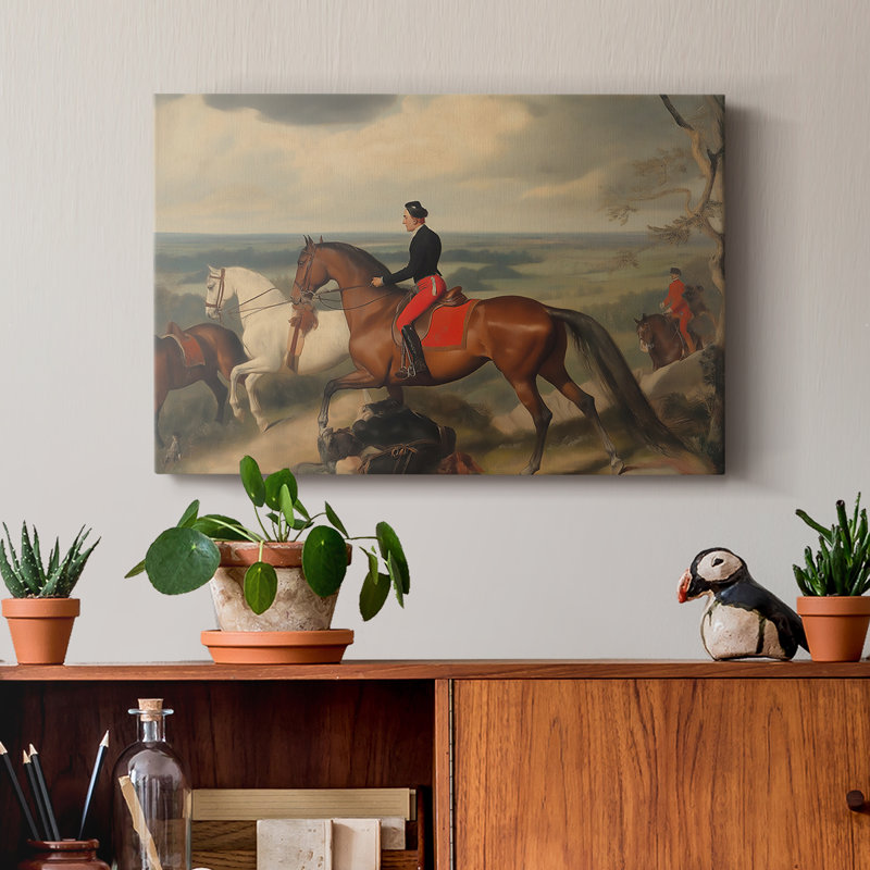 Animaux, paysage, série CXCV, H 18 po x l 27 po