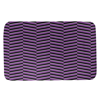 Tapis de bain à rayures rectangulaires anti-dérapant fractures