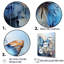 «Butterfly Ethereal Blues Form Abstract Elegance II», reproductions d'art mural papillon-95868128-95868123