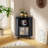Ebern Designs Side Cabinet With Storage, Modern Free Standing Cabinet, Buffet Sideboard With Metal Base