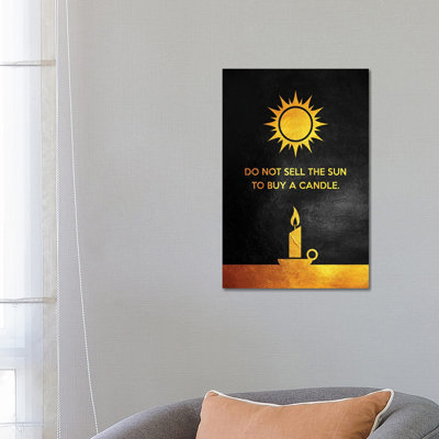Jewish Proverb 1 Piece Wrapped Canvas Wall Art