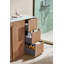Meuble-lavabo simple 48 po avec plateau en quartz Greely-929858060