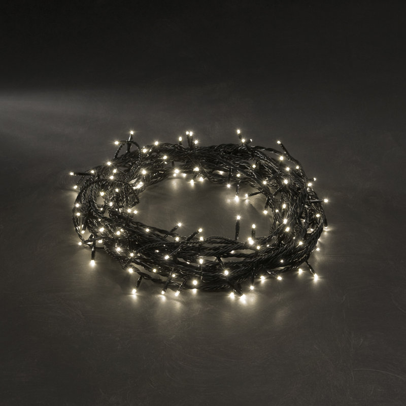 Kontsmide LED Wide Angle LED String Light, Warm White, 553 cm