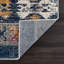 Tapis gris et orange IntarsMAL100A-788726370