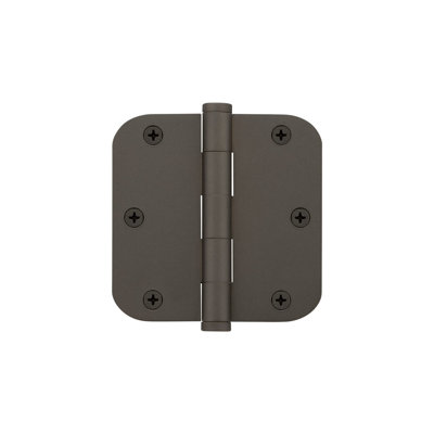 3.5'' x 3.5'' Brass Butt Bearing Hinge