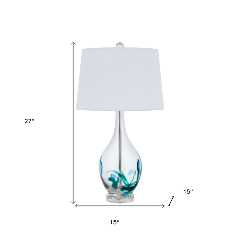 Junaynah Glass Table Lamp