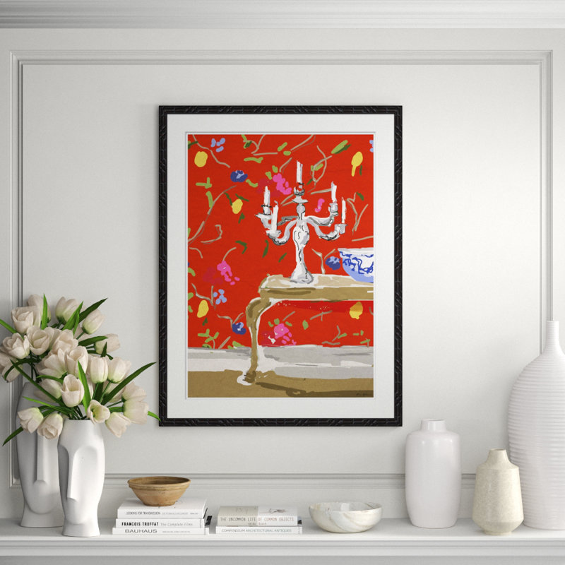 Sissinghurst Orange Giclee Print by Dana Gibson