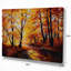 Forêt en automne - reproduction d'art sur toile tendue-16487568