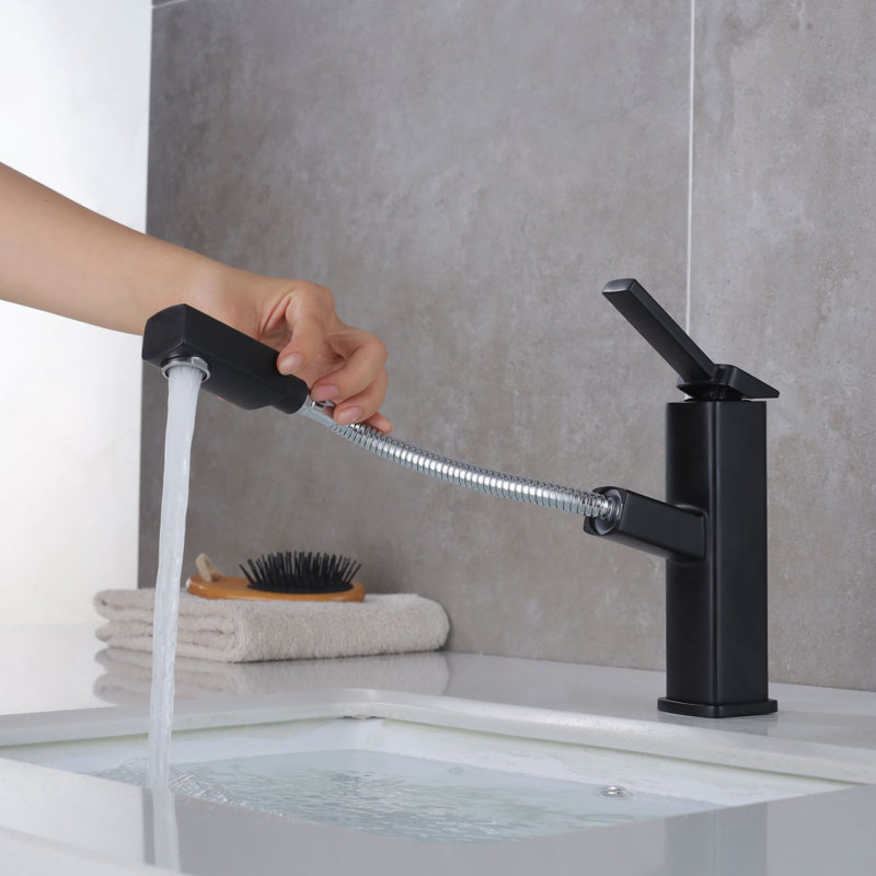 Robinet de salle de bain à un trou