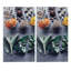 2 Pcs Universal Glass Stove Spice Design Hob Cover Cutting Chopping Boards Worktop Protectors