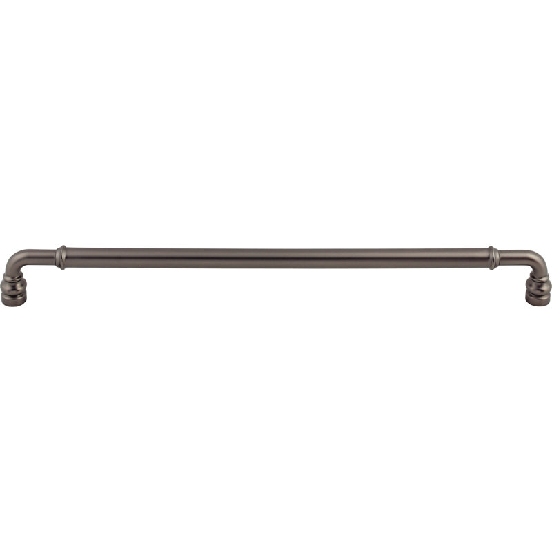 Brixton 12" Center to Center Bar Pull, Ash Gray, 12" Center to Center