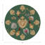Sous-verres ronds en cuir végétalien ex-voto Sacred Hearts-378538643
