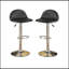Ensemble de 2 tabourets en similicuir polyvalent à hauteur réglable