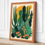Desert Landscape Botanical - Wrapped Canvas-253063558-253063566