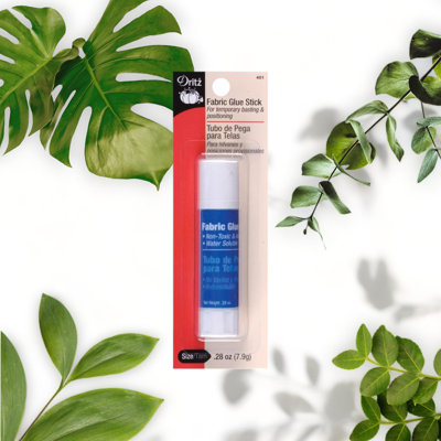 Water-Soluble Fabric Stick 0.28 oz White