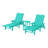Laguna Outdoor Chaise Lounge with Table-68234444