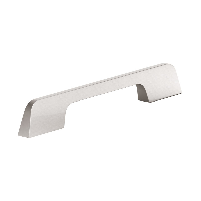 Poignée de type barre en métal, 6 5/16", Nickel brossé