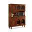 Garde-manger multifonctionnel en bois massif American Retro