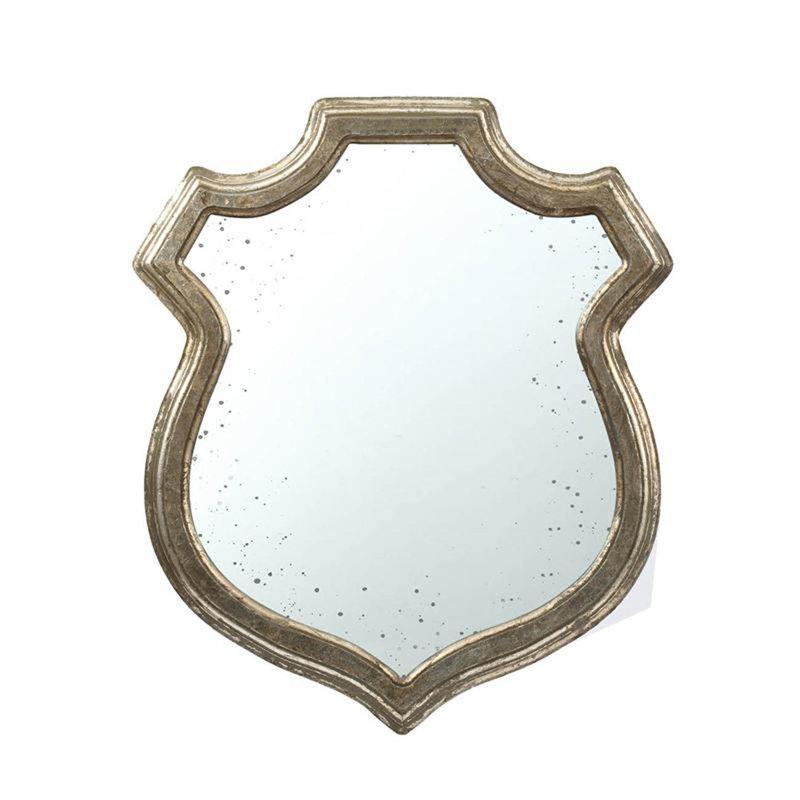 Jefferie Solid Wood Asymmetrical Wall Mirror