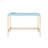 Gold Finish Writing Desk W/USB-1294296616