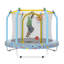 Trampoline pour tout-petits trampoline pour enfants intérieur et extérieur avec panier de basketball