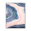 Luxueux marbre bleu tourbillon Flow Art III - art mural moderne sur toile-1793192646-1793192658