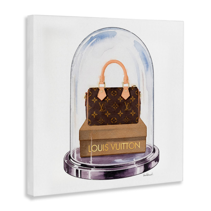 Glam Purse Bell Jar Canvas, design par Amanda Greenwood, H 17 po x l 17 po