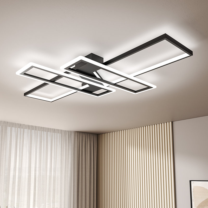 Avron Flush Mount, 6cm H x 90cm W x 59cm D