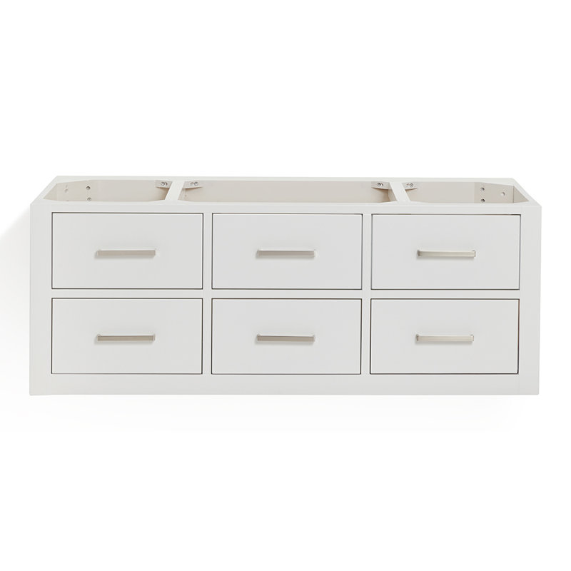 Megrez 48'' Wall Mounted Single Bathroom Vanity Base Only, White