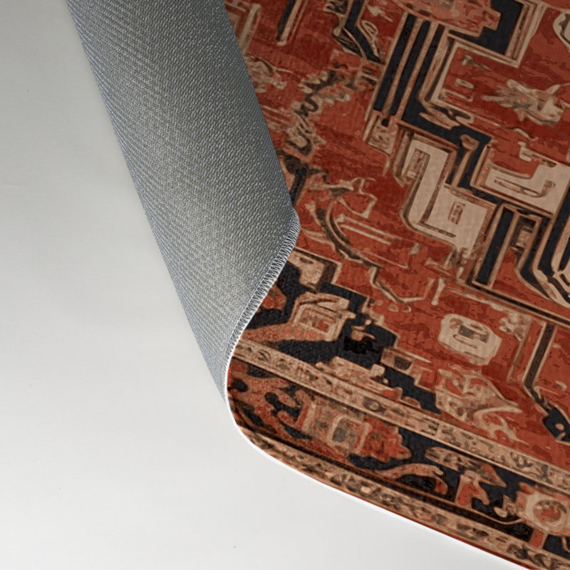 Tapis intérieur et extérieur ArtDeco, Rectangle 5 pi x 7 pi