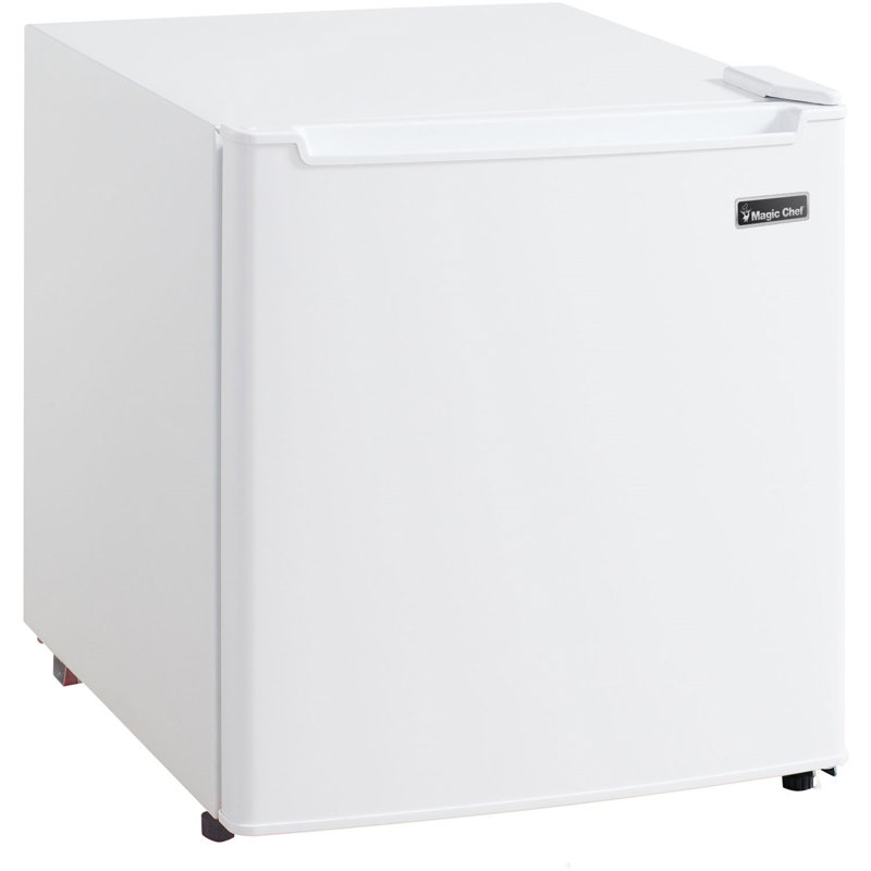 Magic Chef 1.7 Cubic Feet Freestanding Mini Fridge with Freezer, White