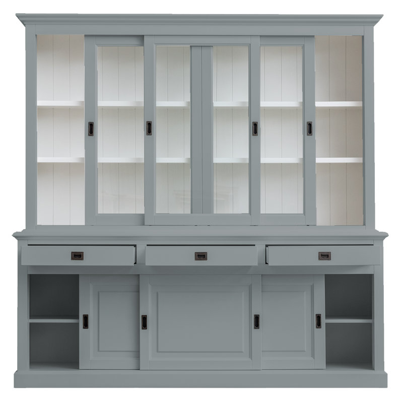 Anneros Display Cabinet, Traffic Grey