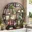 Indoor Round Plant Stand  With 8 Shelves-1730710790