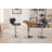 Adjustable Swivel Barstool With Chrome Base-879709742