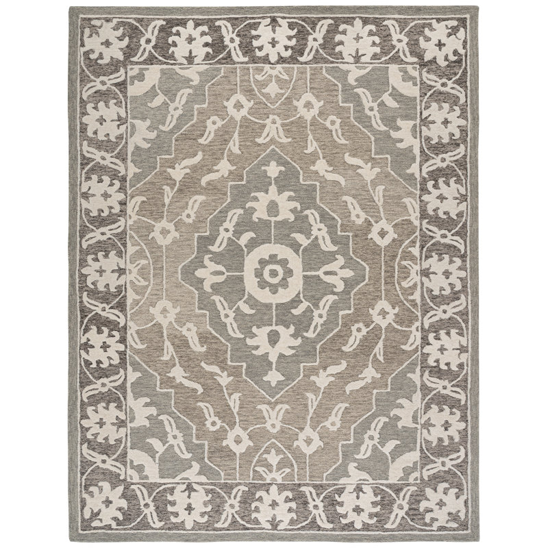 Metro 709 Hand Tufted 80% Wool; 20% Cotton Oriental Rug, Rectangle 8' x 10'