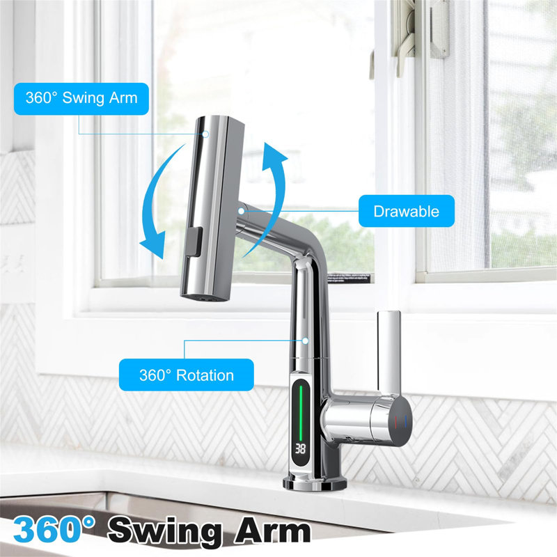 Brayden Studio Camillie Kitchen Faucet