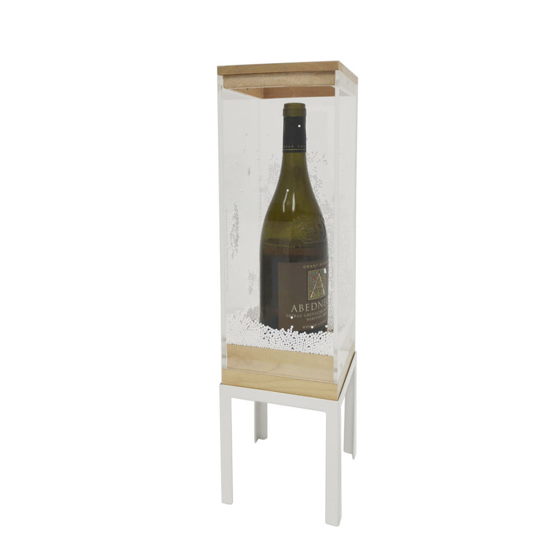 LED Snow Bottle Glorifier Liquor Wine Cold Cool Beer Display Stand Rack Bar Show Fall Scene Brand Marketing Promotion-Make to order. 60-90 Day lead Time-21482