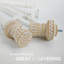 Kanessha Natural Adjustable 1'' Double Curtain Rod-822679277
