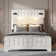 57" Modern Platform Bed Frame, with 2 Reading Lights